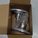 2 Pack Bathroom Sink Stopper for 1.06-1.50in, Universal Drain Filter with Hair Strainer, Universal Bathroom Sink Drain Pop Up Stopper for US Stainless Steel Floor Drain Filter