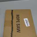 Rope Saw for Tree Limbs, 55 Inch Chain Saw with 70 Sharp Teeth & 46 Feet Ropes Kit, High Limb Pocket Chainsaw