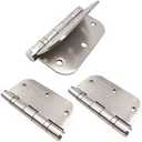 Door Hinges, 4x4inch Ball Bearing Hinges, Commercial Grade Heavy Duty, 17 Pack