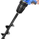 Bulb Planter Tool,Auger Drill Bit for Planting 3.15x11.81 Inch Suitable for 3/8Hex Drive Drill