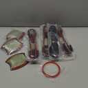 HIRUFAIT Car Exterior Door Handle Cover Protector for Honda Pilot 2023 2024 2025/ Honda Passport 2026 Accessories, ABS Auto Outside Door Handle Decorative Cover Trim, 4PCS (Carbon Fiber Pattern)