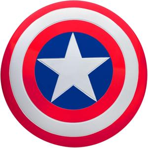 SUIT YOURSELF Captain America Shield for Adults, Marvel Comics, 24 Diameter, Plastic with Adjustable Hand Grips, One Size