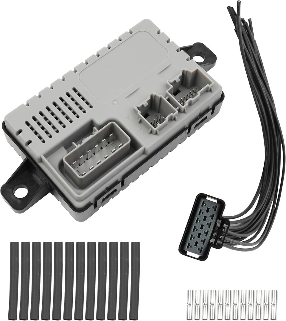 Dasbecan 601-704 Seat Heater Control Module with Pigtail Kit Compatible with Ford Edge, Explorer, F-150 F250 F350 F450 F550 Super Duty & Lincoln MKS MKT MKZ Replace# BU5Z14C724A