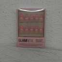 Glamnetic Press On Nails - Bubble Gum Glaze | Short Almond Pink French Tip Nails with a Glaze Finish | 15 Sizes - 30 Nail Kit with Glue