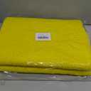 Non-Slip Bathtub Mat, Anti Slip Shower Mat, Fast Drying Bathtub Mats, Foot Scrubber Mat, Anti Slip Mat for Tub, Floor, Bathroom, Kitchen, Home, Hotel (Yellow 40"28")