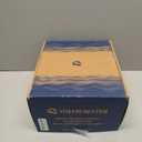 HOMEWATER 10-Cup Pitcher Filter (White)  BPA-Free, High-Capacity 2.4L Pitcher with Fast-Flow Carbon Filter, Wide Mouth for Easy Pouring, Removable Filter Replacement, Locking Lid, and Dishwasher-Safe