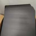 24 Pack Black Desk Dividers for Students, Privacy Shields Folder for Students, Durable & Waterproof Plastic Study Board, Classroom Teacher Supplies Test Divider, Includes 40pcs Extra Labels
