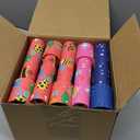 Chivao 30 Pcs Classic Kaleidoscopes Kids Vintage Toys, Return Gifts for Kids Birthday Mini Kaleidoscope Kit for School Classroom Prizes, Stock Stuffers Bag Fillers, Random Colors(Cute Style)