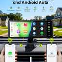9.26" Wireless Car Play Screen for Apple CarPlay & Android Auto, Portable Car Tablet with Backup Camera, Mirror Link, OTA Updates, Bluetooth 5.2, GPS Navigation, Plug & Play, Voice Control