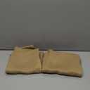 Chyhomenyc Taupe Short Blackout Curtains 30 Inch Length, Small Kitchen Curtain Tier Rod Pocket Half Window Curtains for Bathroom Basement Cabinet Camper RV Bunk, 2 PCS, Each 30" Wx30 L