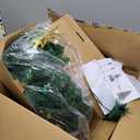 Solar Christmas Trees Decorations, Solar Powered Xmas Tree Lights Outdoor Waterproof with 50 LEDs and 8 Modes for Yard, Lawn, Pathway, Garden, Front Porch, Cemetery, Graveside Decor (2 Pack)