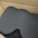 Seat Cushion & Lumbar Support Pillow: Memory Foam Chair Pad Back Cushion for Office Chair Car Seat Wheelchair Travel, Reduce Tailbone Pressure and Improve Comfort, Orthopedic Sciatica Hip Pain Relief