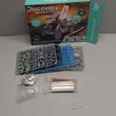 Discovery #Mindblown STEM 12-in-1 Solar Robot Creation 197-Piece Kit with Working Solar Powered Motorized Engine and Gears, Construction Engineering Set for Ages 8 and Up