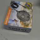 Daoeny Bird Bath Heater, 120W Bird Bath Heaters for Outdoors in Winter, Birdbath Water Heater Full-Covered Aluminum, Heated Bird Bath Pond Deicer Thermostatically Control for Patio Yard Farm (Black)