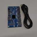 SATA3.0 1 to 5 Adapter Converter Motherboard, Hard Disk Riser Card, Multiplier SATA3.0 Expansion Card, with USB DC Power Cable, 6-Port 6.0Gbps SATA III Interface, for Win7 Win8 Win XP