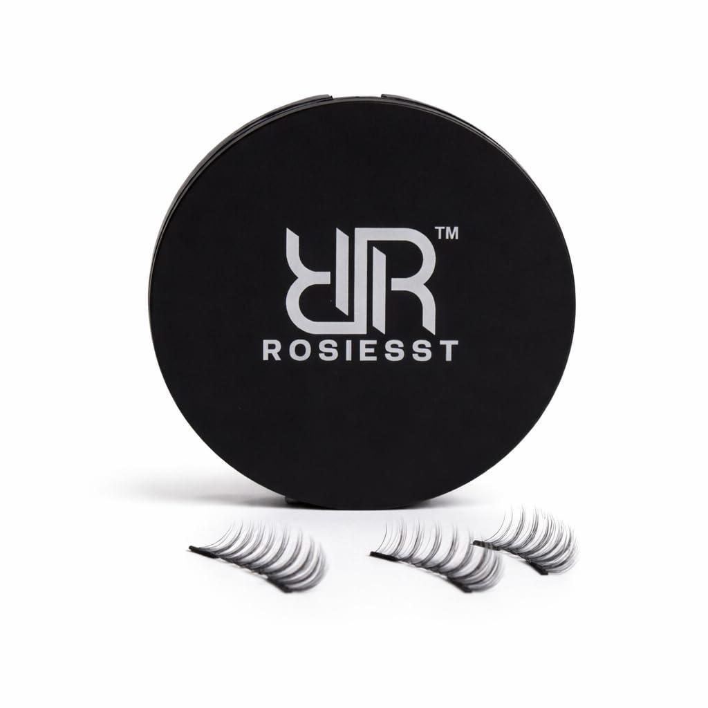 Reusable Full Soft Magnetic False Eyelashes with Applicator, NO Glue, NO Eyeliner Needed, Snap & Go. Easy Application