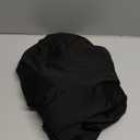 NEWISHER Fitted Rectangle Tablecloth 36 x 60 Inch Elastic Table Cloth Stretch Spandex Table Cover Black Washable Polyester Table Top Cap Cover for Dining Picnic Camping Indoor and Outdoor