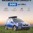 Wonderdriver 300lbs Lockable Roof Rack Cross Bars Compatible with Subaru Forester 2014-2026 with Raised Side Rails (Not for Wilderness), Heavy Duty Aluminum Roof Rails Crossbars Rooftop Luggage