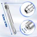 JOEJET Pressure Washer Long Range Chemical Nozzle, Shooter Tip for Pressure Washer, Long Range Pressure Washer Tip for 1.2-3.5 GPM, 1/4 Quick Connect