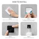 Paoli Heavy Duty Self Adhesive Hooks - Sturdy self Adhesive Hooks for Home, School and Office Easy to fit and Remove(4PC)