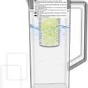 Upgraded DA97-21261K Refrigerator Water Pitcher Compatible with Samsung Water Pitcher for Fridge Door Replacement RF30BB6200QLAA RF29DB9600QLAA RF29BB860012 Samsung Bespoke Water Reservoir Pitcher