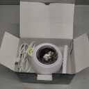 ENOKIK Galaxy Projector, Star Aurora Projector Built-in Bluetooth Speaker, Night Light for Kids Adults, White Noise Light for Home Decor/Relaxation/Party/Music/Gift (White)