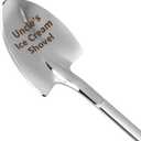 2 x Gifts for Uncle Fathers Day from Kids, Funny Uncles Ice Cream Shovel Gifts for Men Uncle Wedding Anniversary Presents Spoon