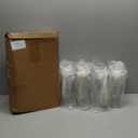 4 PCS Cereal Containers Storage 2.5L Airtight Large Dry Food Containers with Pouring Spout Cereal Storage Dispenser Measuring Cup for Flour and Baking Supplies, White