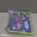 Guolely Busy Board Montessori Toy for 3-6 Year Old Toddlers - Educational Activity Developing Sensory Board for Fine Basic Dress Motor Skills - Travel Toys for Plane Car, Gift for Boys Girls (Blue)