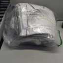 Dinjoy Floral Quilt Set Queen Size,Grey White Bedspread Coverlet Botanical 3 Pieces Fall Quilts Microfiber Lightweight Flower Bedspreads Soft Reversible Farmhouse Bed Cover for All Season(96"x90")