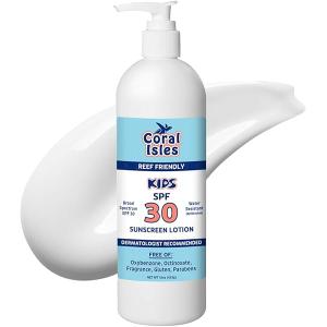 16-oz Coral Isles SPF 30 Sunscreen Lotion with Pump