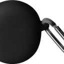 Geiomoo Silicone Case for Google Pixel Buds 2A, Soft Flexible Scratch Resistant Protective Cover with Carabiner (Black)