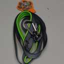 Mighty Paw Two Handle Dog Leash - Paw Leash Built-in Traffic Loop - Carabiner Clip - Double Padded Handles - Suitable for Small to Large Pets - 6' (Grey)