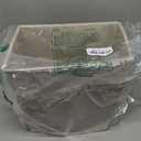 iDesign Small Bathroom Trash Can, Ideal for Primary and Guest Bathroom or Office, Brown, Made in USA (Taupe)