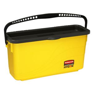 Rubbermaid Commercial Products HYGEN Charging Bucket Microfiber Mops, 18-in