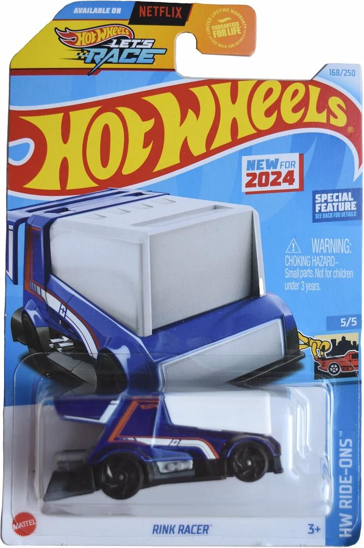 Hot Wheels Rink Racer, HW Ride Ons 5/5 [Blue/White] 168/250