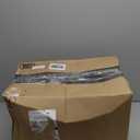 Heavy Duty Garden Hose, 25ft x 5/8" Water Hose, Flexible Hybrid Hose with 10-Pattern Spray Nozzle, Swivel Handle, Male to Female Fittings, Burst 600 PSI (Black)