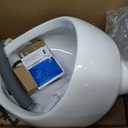 Modern Wall Mounted Urinals for Men,Complete Ceramic Urinal Kit,0.132GPF