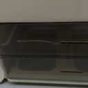 HBlife Makeup Organizer with Brush Holder for Vanity, Large Plastic Bathroom Countertop Organizer Skin Care Storage, Easy to Store Lipsticks, Nail Polishes, Perfumes, Eyeshadow Palettes, Beige