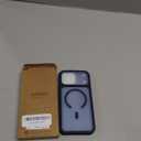 SUPFINE Magnetic for iPhone 17 Pro Max Case (Compatible with MagSafe)(Military Grade Drop Protection)(Camera Protection) Translucent Matte Shockproof Phone Cover,Dark Blue