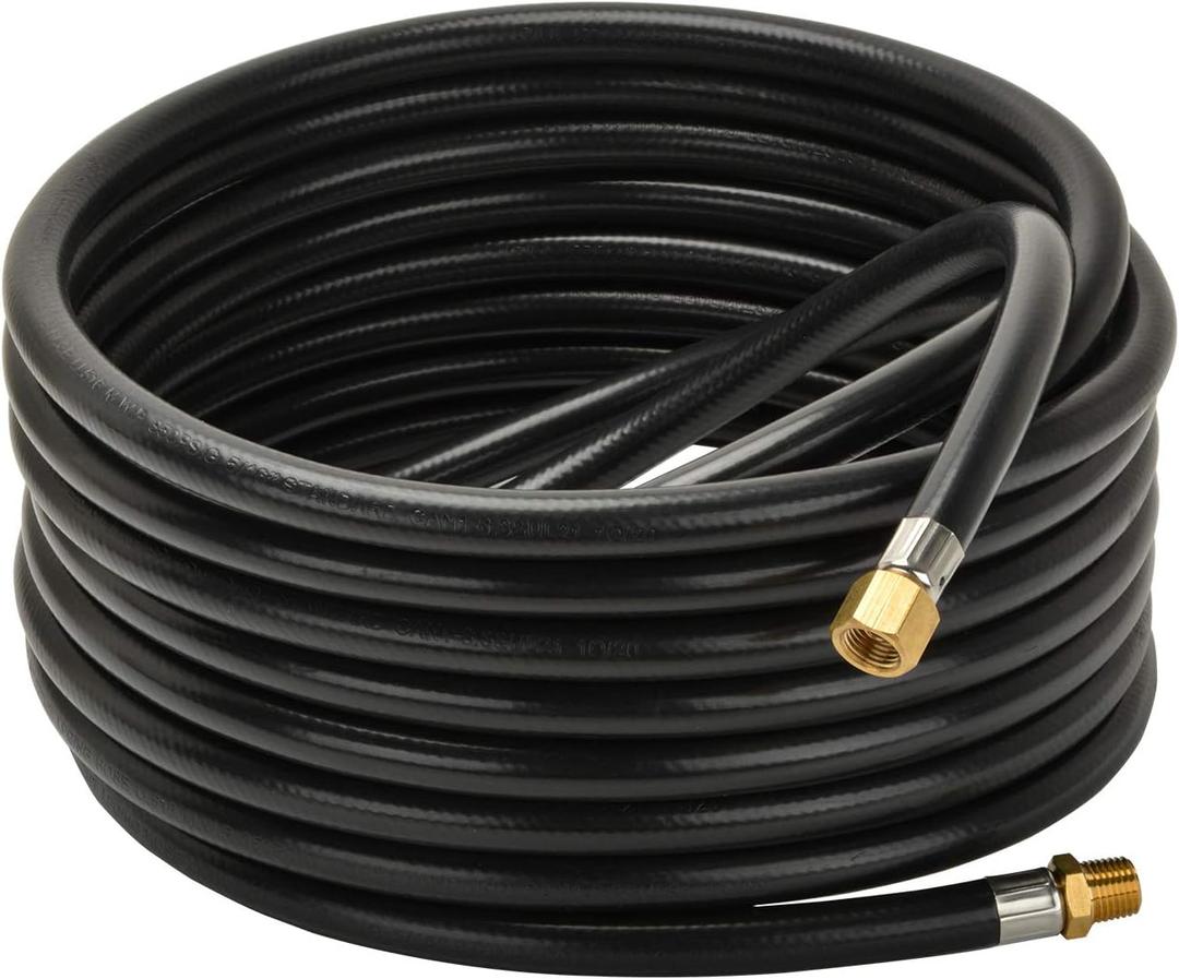 only fire 25 Ft Extension/Appliance Hose for Propane Gas, Black only fire 25 Ft Extension/Appliance Hose for Propane Gas, Black