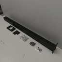 Railing Post,36"x2"x2" Level Drilled Post,Level Line Post/30 Drilled Post Steel