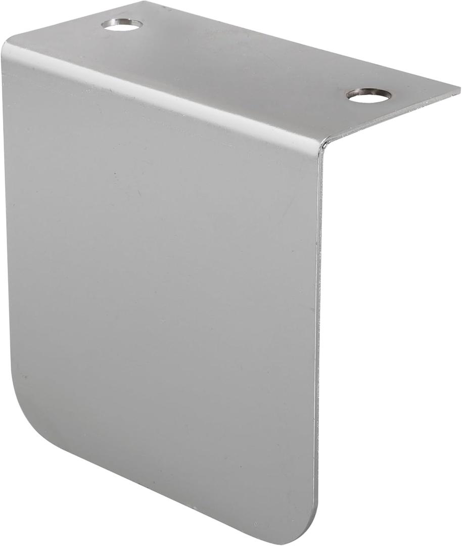 Permit Sticker Holder for IFTA for DMV Class Chrome L Bracket Replace 60788 for Truck Car Parking Passes Permits Small Stickers Vehicle Emblems Mounting