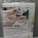 WTHYGB Office Chair Mat for Hardwood Floor Abstract Washable Desk Throw Rug for Rolling Chair Non-Slip Computer Chair Protector 36x60 (Blue Yellow)