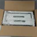 Under Sink Organizer Upgrade To Professional Rails,2-Tier Dual Pull Out Cabinet Storage,Height Adjustable Slide Out Drawers For Bathroom Kitchen,2 Pack-14.5"Dx12.8"-16.9"H,White