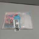 140 PCS Acrylic Keychain Blank Set, Book Double-Sided UV DTF Stickers Acrylic Keychain Making Kits for Vinyl DIY Craft Project Employee Appreciation Gifts