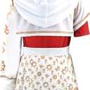 Xefenki Girls Nova Zombies 4 Costume Dress Cheerleader Halloween Cosplay Outfits 9-10Y