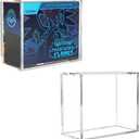 Elite Trainer Box Acrylic Case  8mm + 5mm Thick Clear ETB Protector with Magnetic Lid, Dust & UV Resistant ETB Display Case with Non-Slip Feet