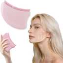 2 x Silicone Face Lymphatic Brush  Ultra Soft Drainage Tool for Puffiness & Contour, Gentle for Daily Use & Sensitive Skin Friendly (1)