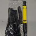 LivTee 32" Extendable Ice Scraper & Snow Brush for Car Windshield, 360 Rotating Snow Removal Tool for Cars, Trucks & SUVs, Automotive Winter Essentials & Car Accessories for Men, Yellow